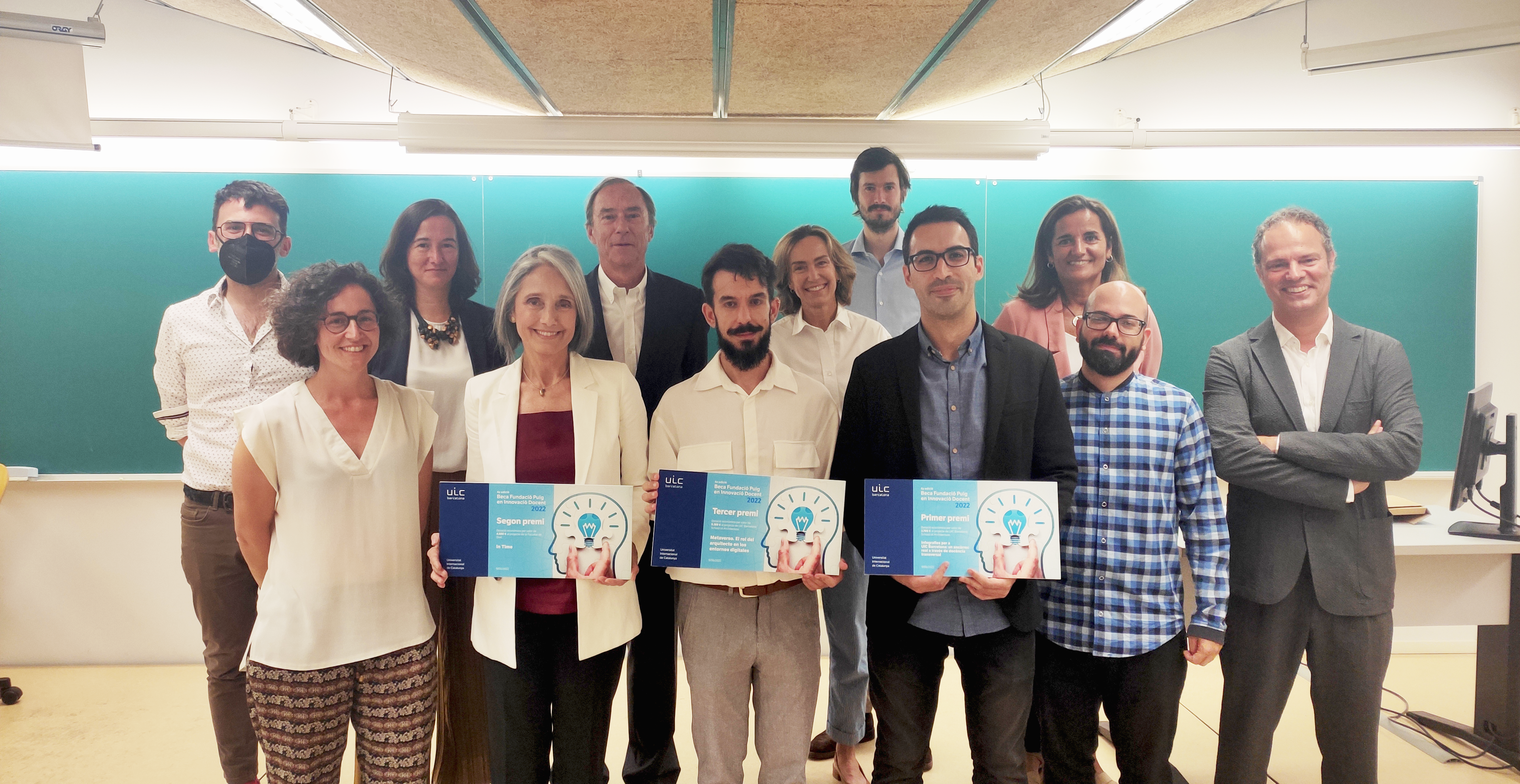 Marta Benages y Diego Navarro, de UIC Barcelona School of Architecture, ganan el primer premio de la IV Beca Fundación Puig en Innovación Docente